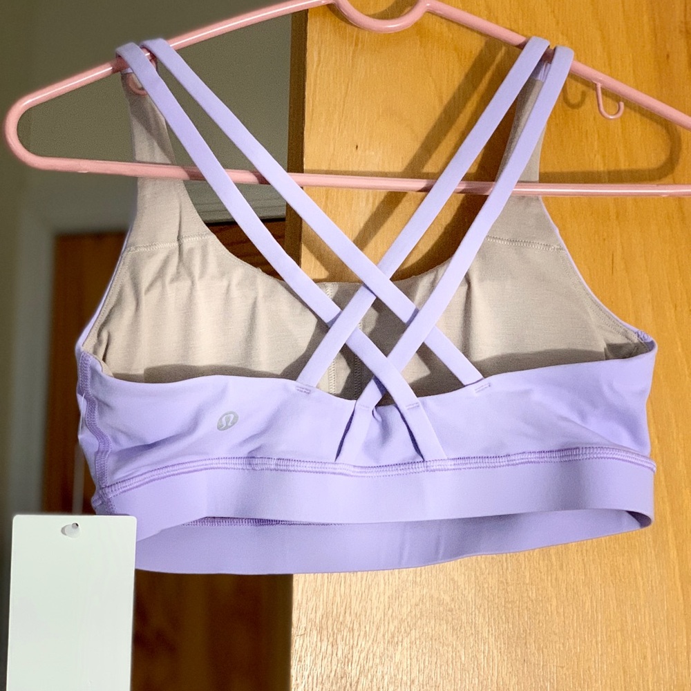 Lululemon Energy Bra NWT Lilac 8